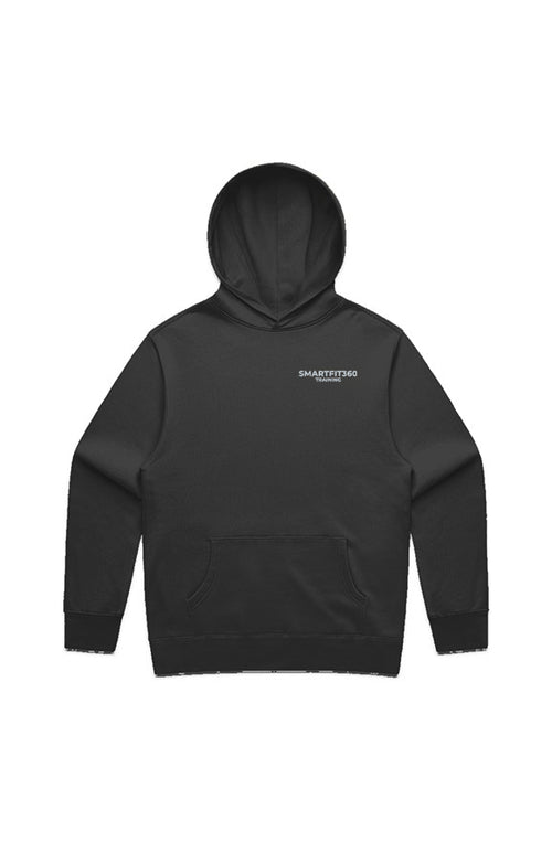 MENS RELAX HOOD GRAY LOGO